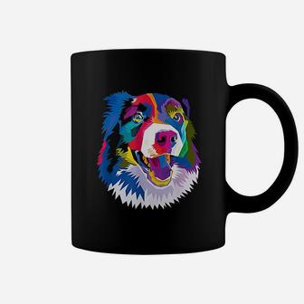 Colorful Border Collie Coffee Mug | Crazezy