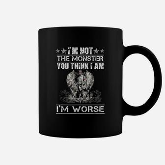 Combat Medic I Am Not The Monster You Think I Am Coffee Mug - Thegiftio UK