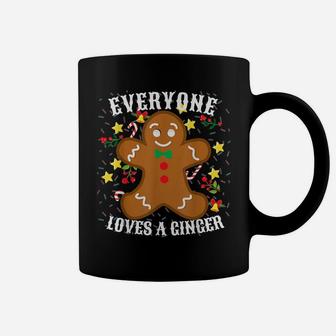 Cookie Lovers Christmas Gift Everyone Loves A Ginger Coffee Mug | Crazezy