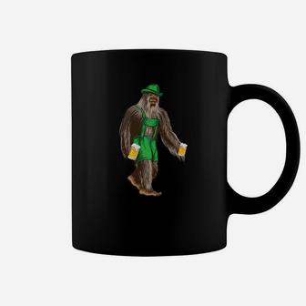 Cool Bigfoot In Lederhosen Beer Mugs Oktoberfes Gift Coffee Mug - Thegiftio UK