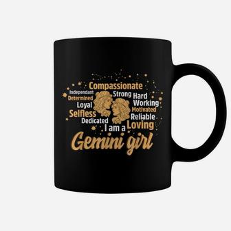 Cool Gemini Girl Birthday Astrology Zodiac Sign Women Gemini Coffee Mug | Crazezy