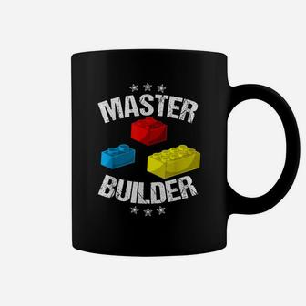 Cool Master Builder Funny Building Blocks Gift Men Women Coffee Mug | Crazezy