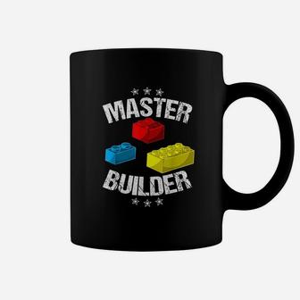Cool Master Builder Funny Building Blocks Gift Men Women Coffee Mug - Thegiftio UK