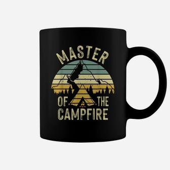 Cool Master Campfire Funny Camping Gift For Kids Men Women Coffee Mug | Crazezy DE
