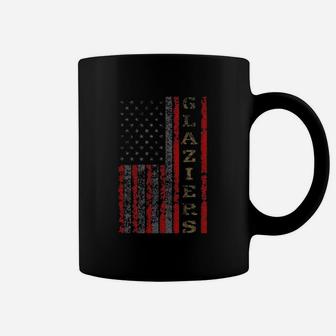 Cool Patriotic Glaziers Us Flag Coffee Mug | Crazezy
