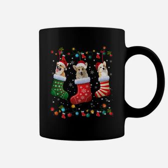 Corgi Christmas Socks Funny Xmas Pajama Dog Lover Gift Coffee Mug | Crazezy