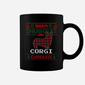 Corgi Dog Christmas Pajama Xmas Shirt Ugly Christmas Sweater Sweatshirt Coffee Mug | Crazezy