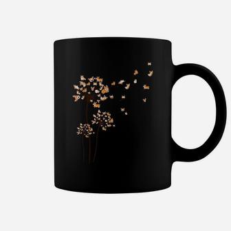 Corgi Flower Fly Dandelion Shirt Cute Dog Lover Coffee Mug | Crazezy