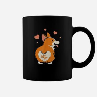 Corgi Valentines Day Gift Dog Lover Heart Coffee Mug | Crazezy UK