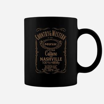 Country & Western Nashville Tennessee United States America Coffee Mug | Crazezy DE