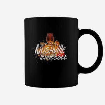Country Music City Guitar Usa Coffee Mug | Crazezy CA