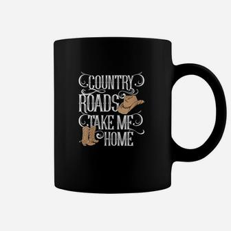Country Roads Take Me Home Coffee Mug | Crazezy AU