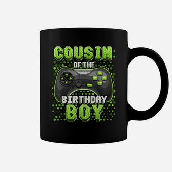 Cousin Of The Birthday Boy Matching Video Game Birthday Gift Coffee Mug | Crazezy AU