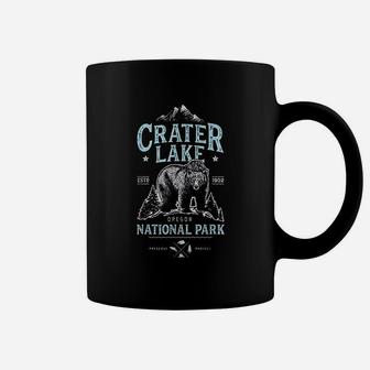 Crater Lake National Park Oregon Bear Vintage Coffee Mug | Crazezy