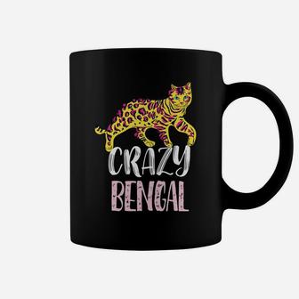 Crazy Bengal Lady – Cute Bengal Cat Lovers Coffee Mug | Crazezy UK