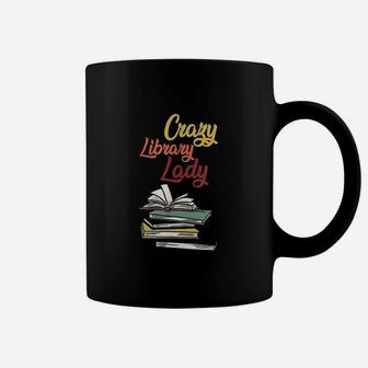 Crazy Library Lady Coffee Mug - Thegiftio UK