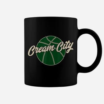Cream City Retro Vintage Milwaukee Basketball Wisconsin Coffee Mug | Crazezy UK