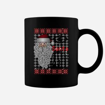 Creepy Santa Claus Coffee Mug - Monsterry