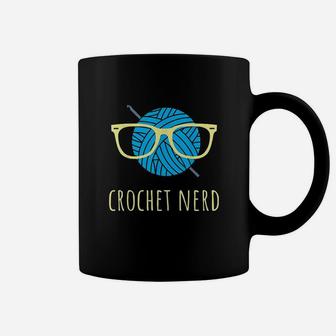 Crochet Nerd Funny Grandma Mom Coffee Mug | Crazezy