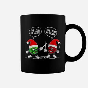Crochets Santa Combat She Loves Coffee Mug - Monsterry