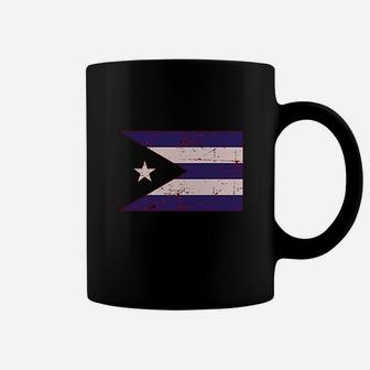 Cuba Flag Vintage Retro Cuban Coffee Mug | Crazezy