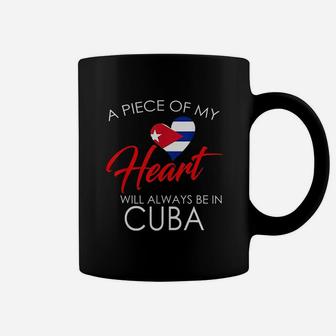 Cuba Pride Cuban Heart Coffee Mug | Crazezy