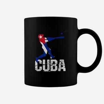 Cuban Flag Baseball Coffee Mug | Crazezy CA
