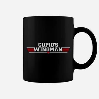 Cupids Wingman Valentines Day Romantic Love Holiday Coffee Mug - Thegiftio