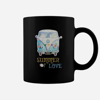 Custom - 1966 Summer Of Love Hippie Peace Camper Van Shirt Coffee Mug - Thegiftio UK