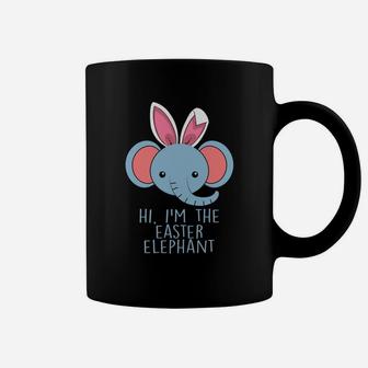 Cute And Funny Bunny Elephant Easter Bunny Coffee Mug - Thegiftio