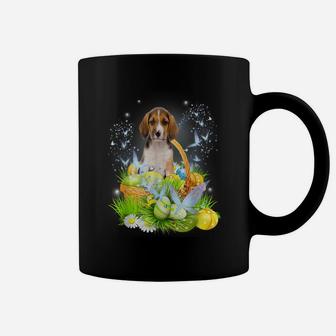 Cute Beagle Dog Pet Hunting Egg Tree Bunny Easter Day Coffee Mug | Crazezy DE