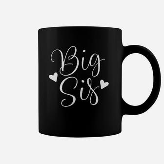 Cute Big Sis Girls Announcement Coffee Mug - Thegiftio UK