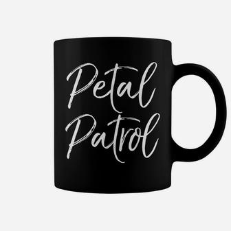Cute Bridal Party Gift For Flower Girl Petal Patrol Coffee Mug | Crazezy UK