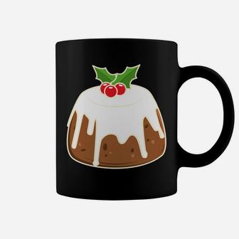 Cute Christmas Pudding Figgy Pudding Graphic Sweatshirt Coffee Mug | Crazezy