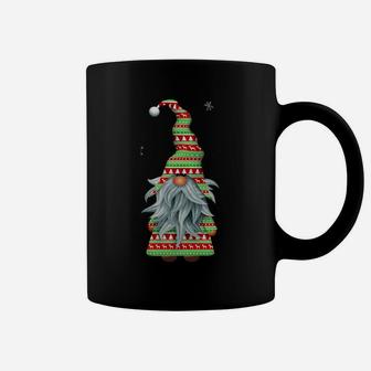 Cute Christmas Santa Claus Garden Gnome Coffee Mug | Crazezy