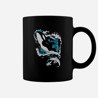Cute Cool Ocean Wildlife Killer Whale Sea Coffee Mug - Thegiftio