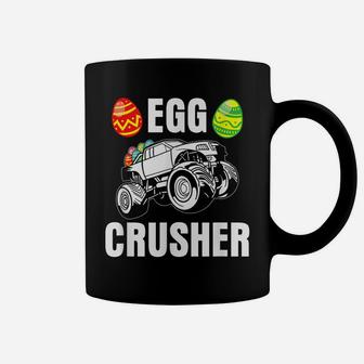Cute Easter Egg Crusher Monster Truck Boys Kids Teens Coffee Mug | Crazezy