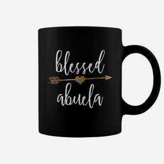 Cute Gold Blessed Abuela Thanksgiving Coffee Mug - Thegiftio UK