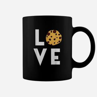 Cute I Love Chocolate Chip Cookies Funny Baking Gift Foodie Coffee Mug | Crazezy CA