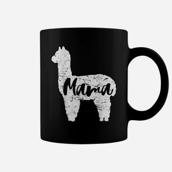 Cute Proud Mama Llama Alpaca Happy Mothers Day Gift Shirt Coffee Mug | Crazezy UK