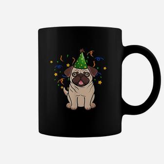 Cute Pug Puppy Dog Birthday Coffee Mug | Crazezy