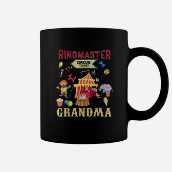 Cute Ringmaster Grandma Circus Carnival Theme Party Coffee Mug - Thegiftio UK