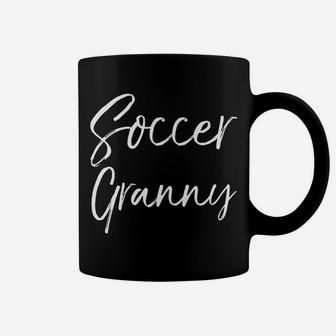 Cute Soccer Grandmother Matching Family Gifts Soccer Granny Coffee Mug | Crazezy