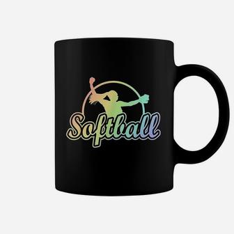 Cute Softball Gift Teen Girl Pitcher Coffee Mug - Thegiftio UK