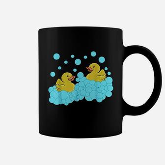 Cute Yellow Rubber Duck Duckie Bath Toys Coffee Mug | Crazezy