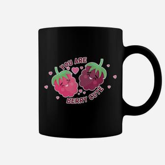 Cute You Are Berry Cute You Are Very Cute Valentines Design Coffee Mug - Monsterry AU