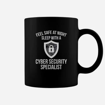 Cybersecurity It Analyst Safe Night Certified Tech Security Coffee Mug | Crazezy CA