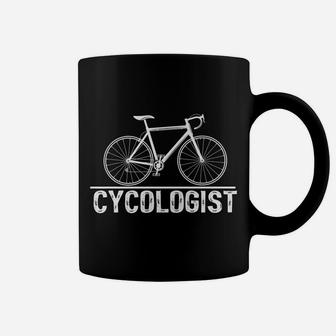 Cycologist Bike Cycling T-Shirt Bicycle Cyclist Christmas Coffee Mug | Crazezy DE