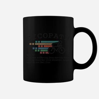 Cycopath Noun Definition Funny Cycling Bike Bicycle T-Shirt Coffee Mug | Crazezy AU