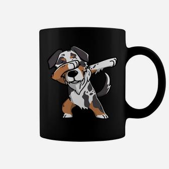 Dabbing Berger Australian Dab Dance Dog Coffee Mug | Crazezy